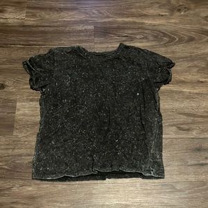 Size small the shirt is a little short